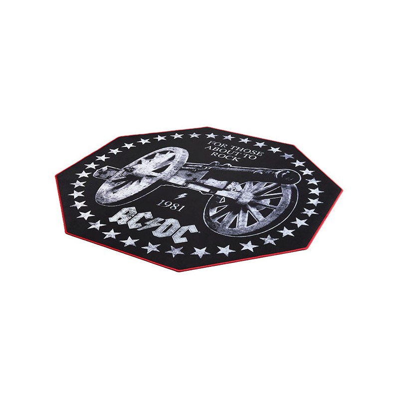 AC/DC gamer floor mat Let's There Be Rock | Subsonic