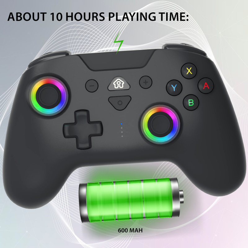 Wireless Led Controller Black Subsonic