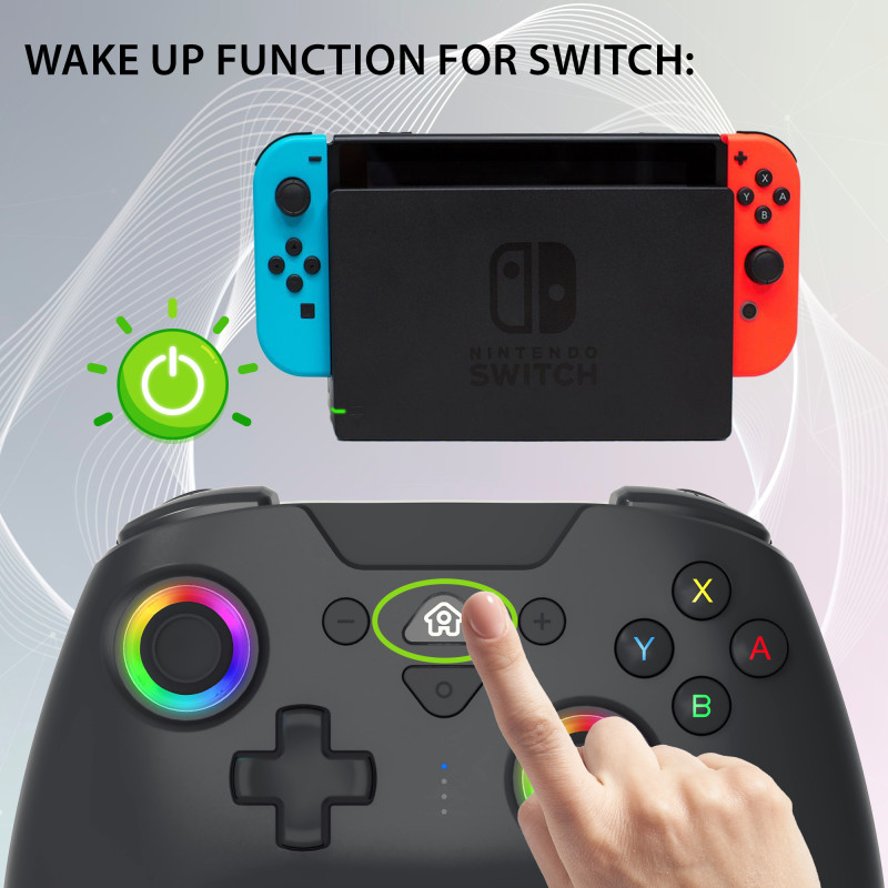 Wireless Led Controller Black Subsonic