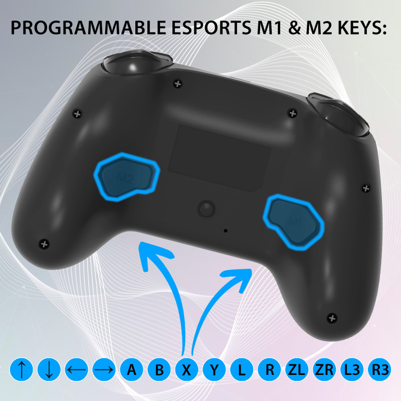 Wireless Led Controller Black Subsonic