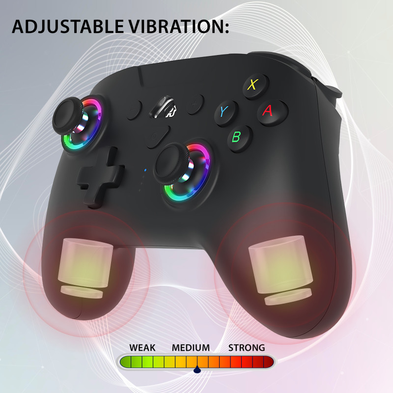 Wireless Led Controller Black Subsonic