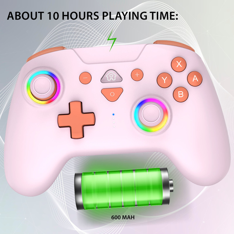 Wireless led controller for Switch pink | Subsonic