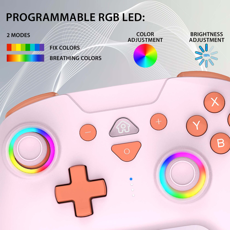 Wireless led controller for Switch pink | Subsonic