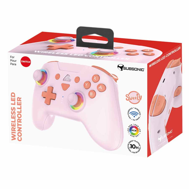 Wireless led controller for Switch pink | Subsonic