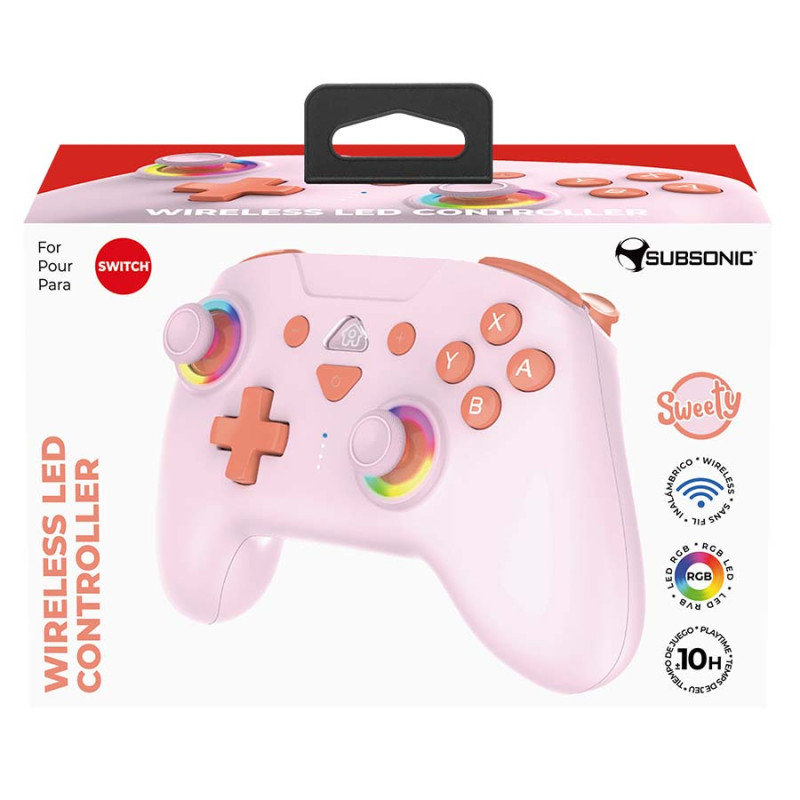 Wireless led controller for Switch pink | Subsonic