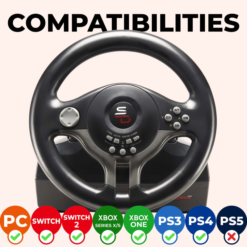 Superdrive SV200 gaming racing wheel