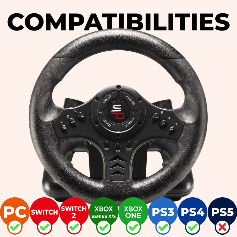 Superdrive SV450 gaming racing wheel