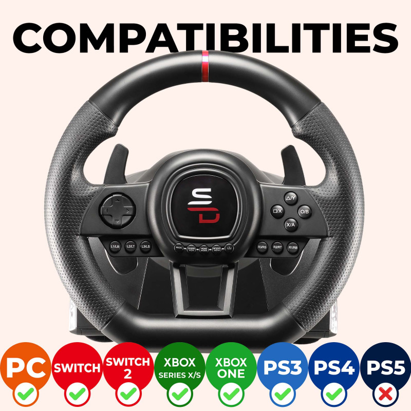 Superdrive Racing Wheel SV 650