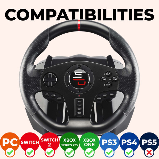 Superdrive racing wheel SV850