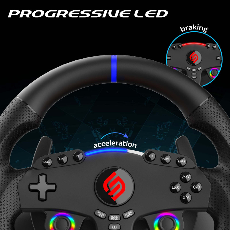 270 GT5 | PS5 and PC steering wheel | Subsonic