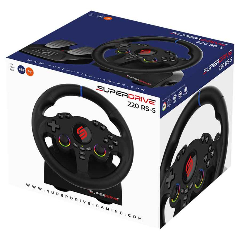 220 RS-5 | PS5 and PC steering wheel
