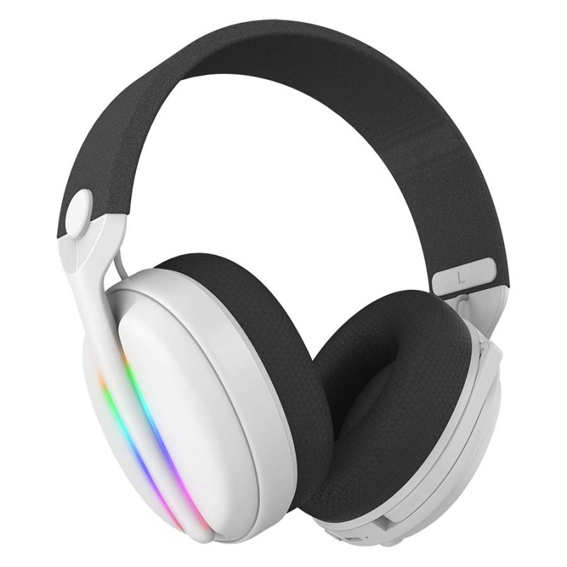 Vektra LED gaming headset - White | Subsonic