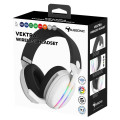 Vektra LED gaming headset - White | Subsonic