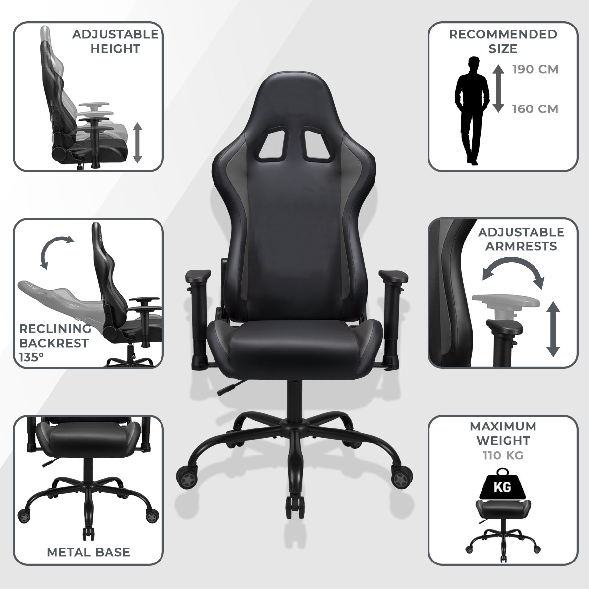 The Joker gaming chair | Subsonic