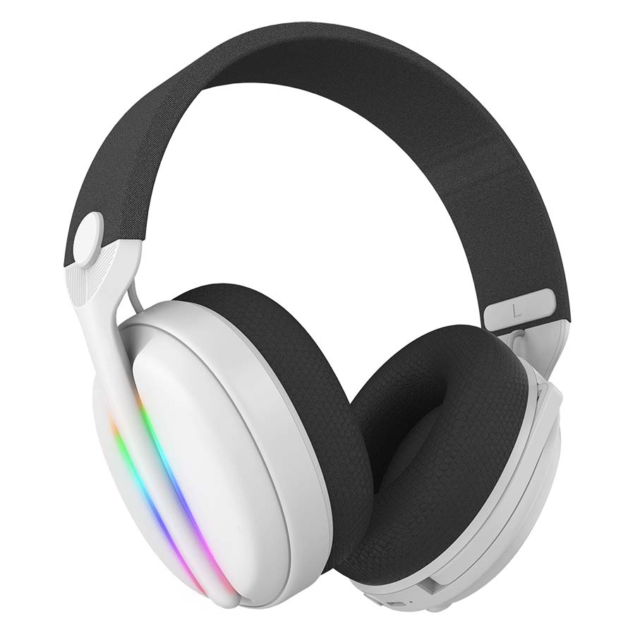 Vektra LED gaming headset - White | Subsonic