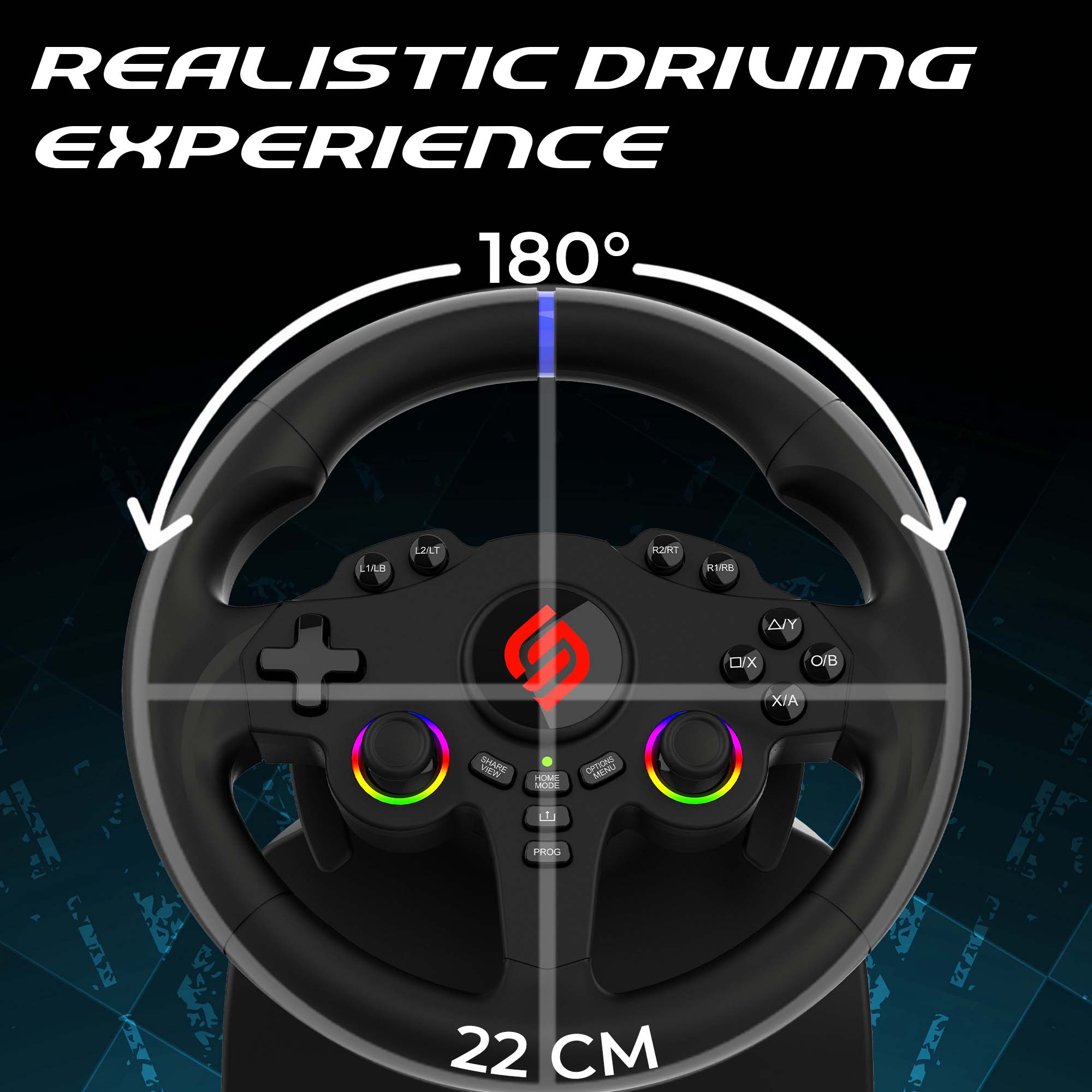 220 RS-5 | PS5 and PC steering wheel