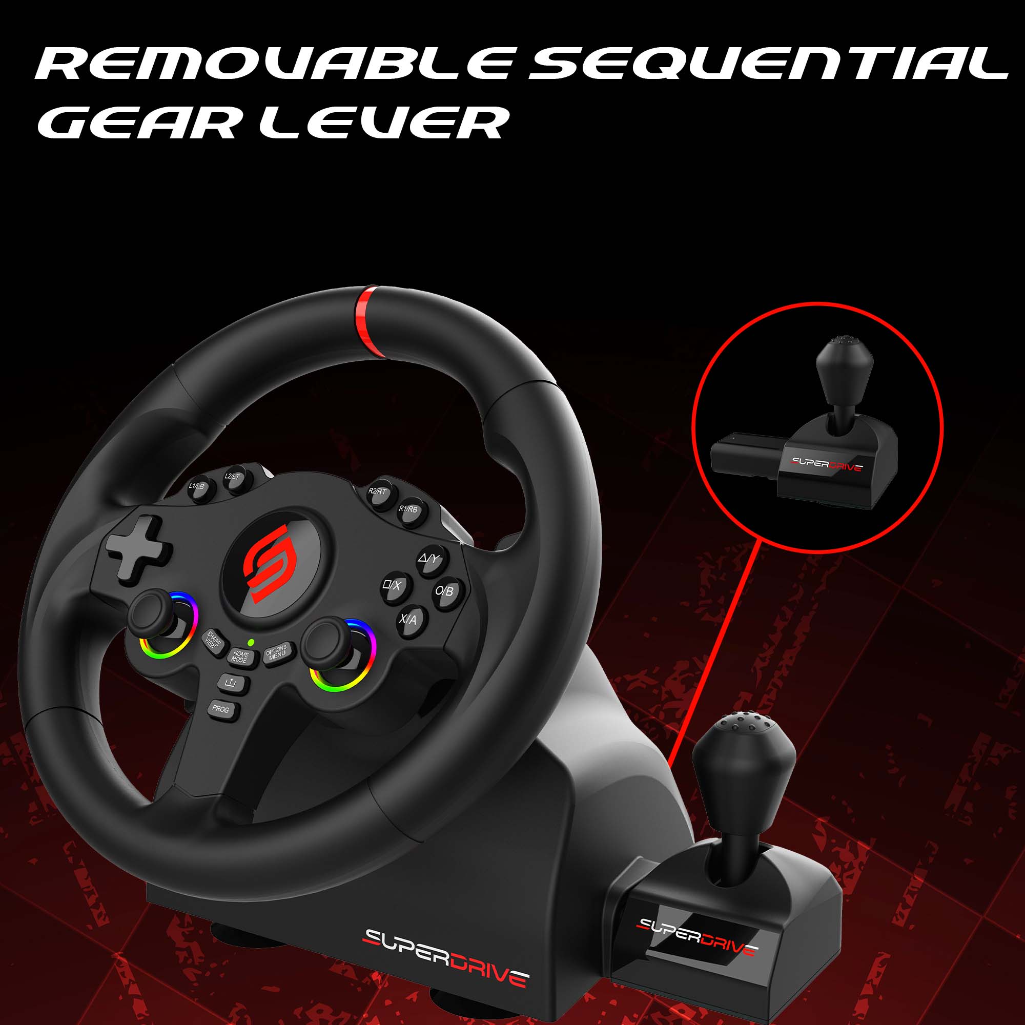 220 RS-X | PS4, Xbox, Switch 2, Switch steering wheel | Subsonic