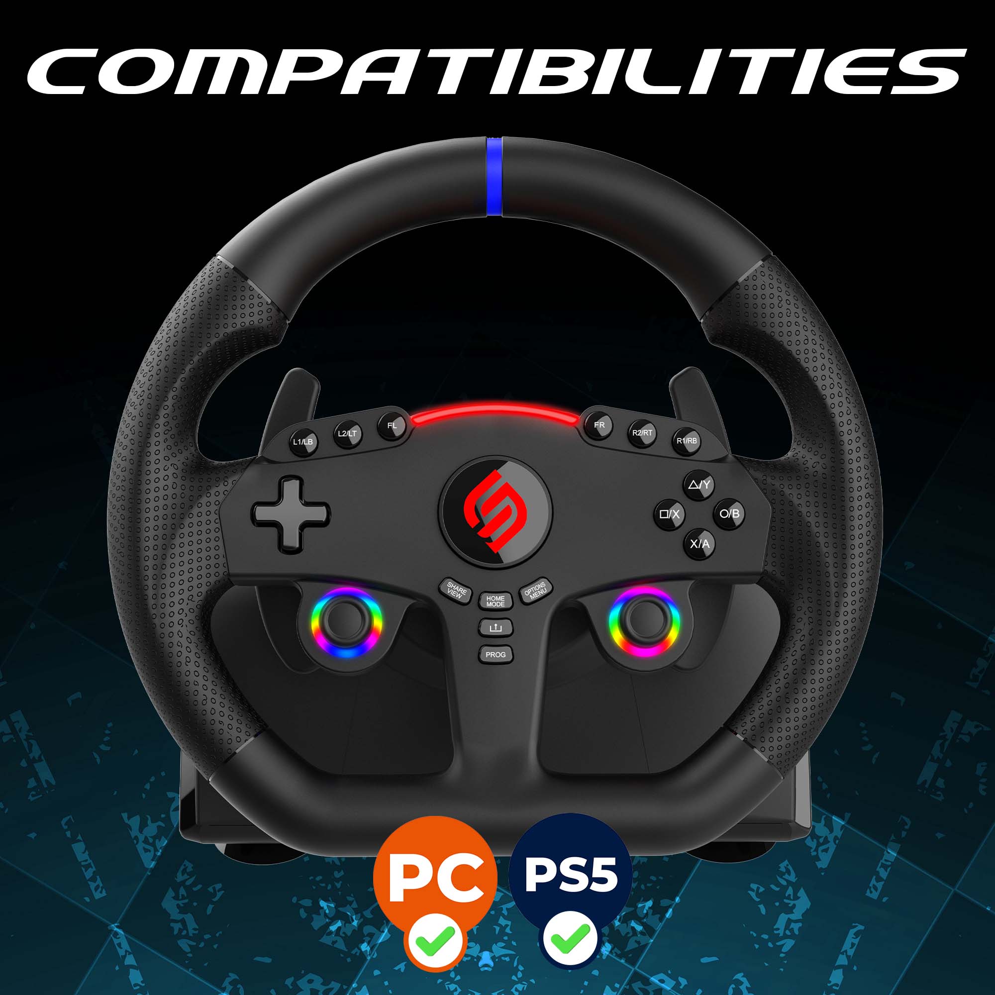 270 GT5 | PS5 and PC steering wheel | Subsonic